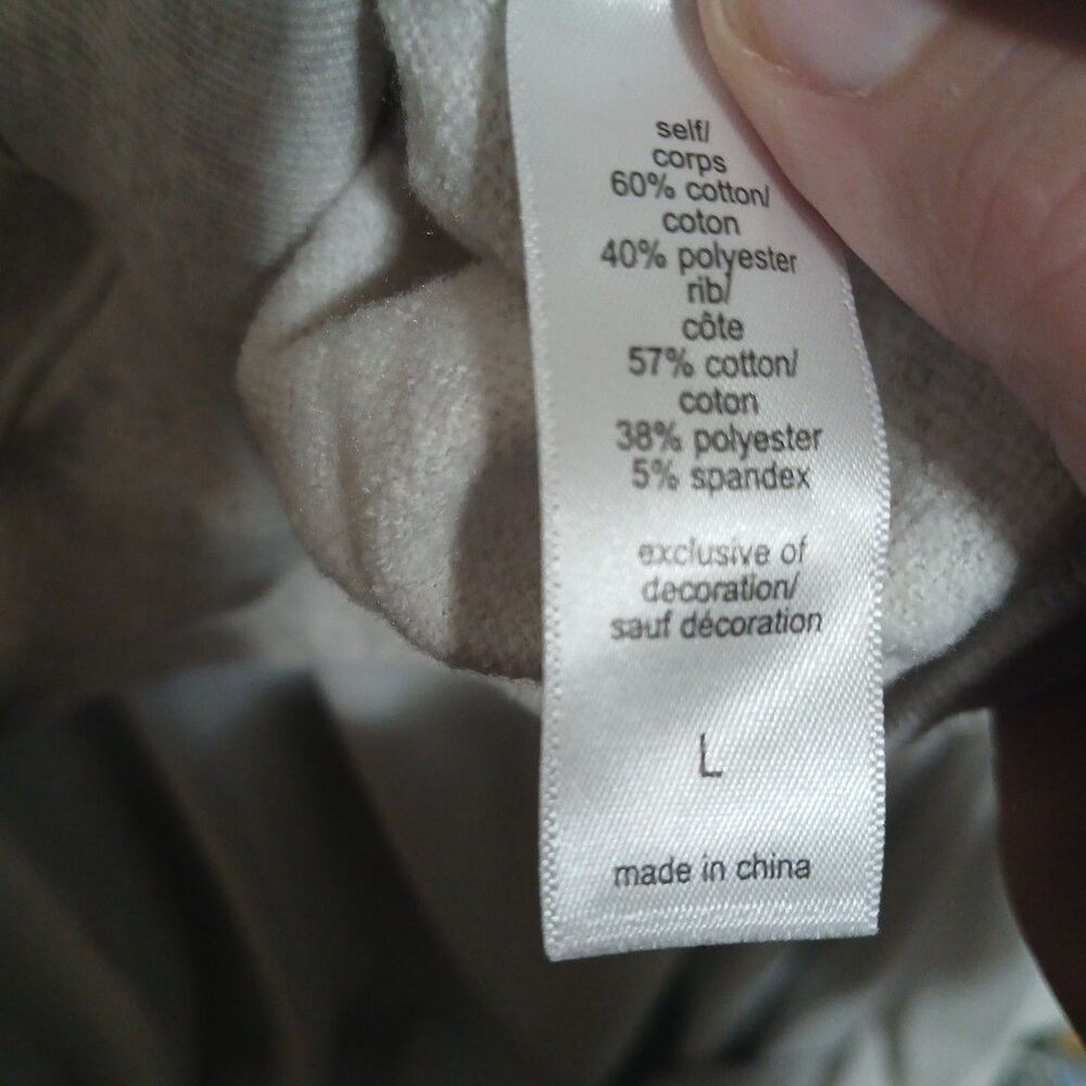 Maurice Hoodie Size Large Womans Embroidered Floral - Picture 10 of 10